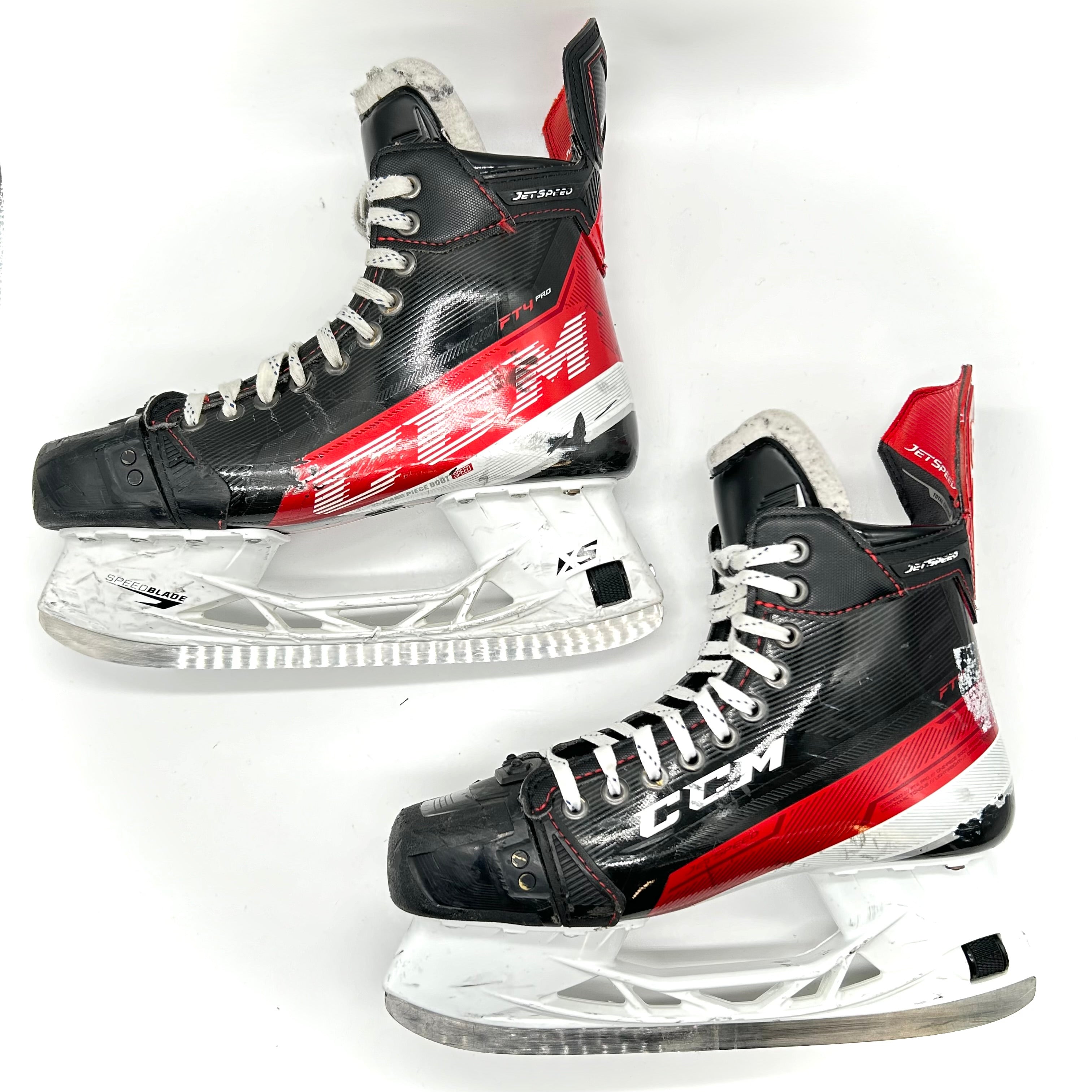 CCM Jetspeed FT4 Pro - Patins de hockey Pro Stock d'occasion - Taille 8D